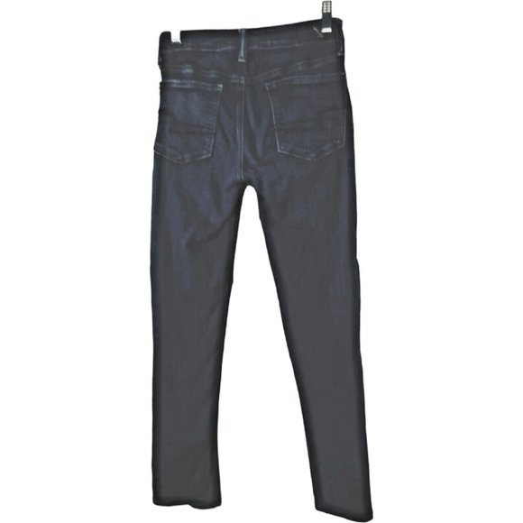 Signature Jeans Womans 10 Large Low Rise Ankle Skinny Pants Dark Wash - Picture 11 of 13